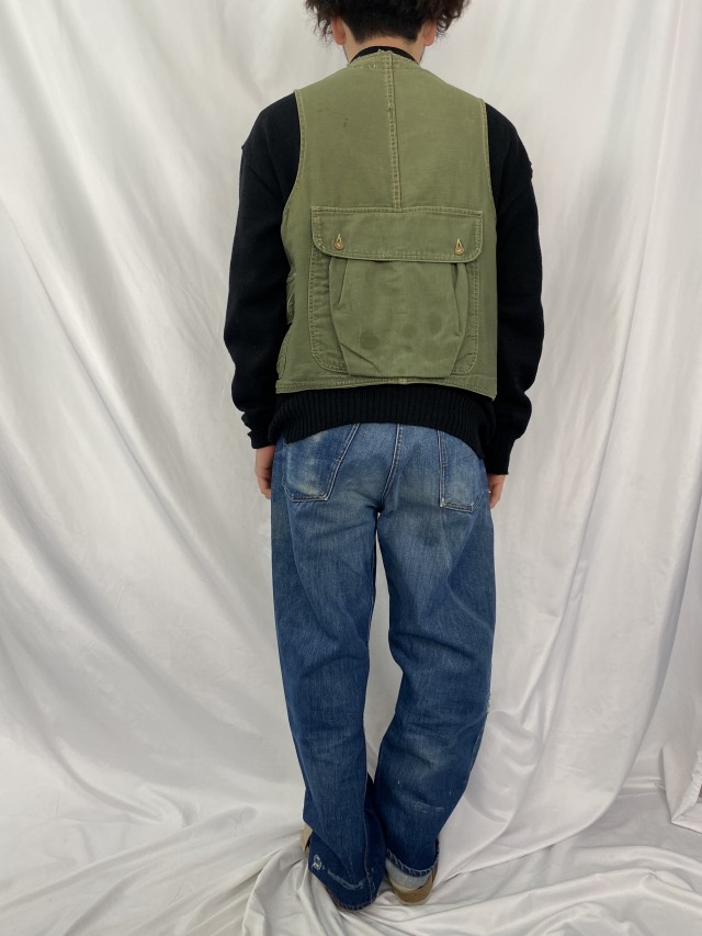 60年代 60s エルエルビーン アウトドア グリーン ハーフムーン