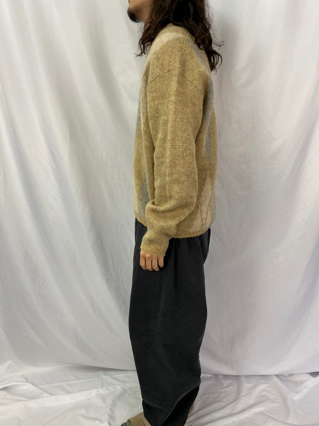 60年代 60s マクレガー モヘヤ シャギー プルオーバー ダイヤ