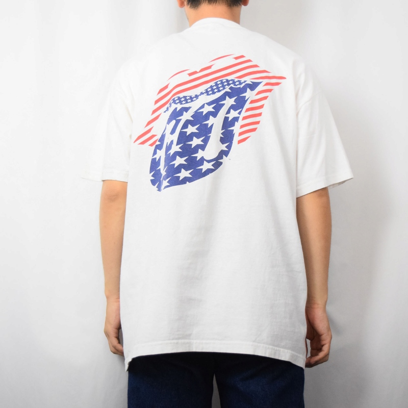 2000s 2000年代 ザ・ローリングストーンズ 白 ホワイト 半袖 音楽