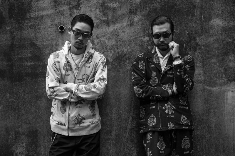 GANGSTERVILLE ギャングスタービル/SHAVING JACKET BLACK GANGSTERVILLE