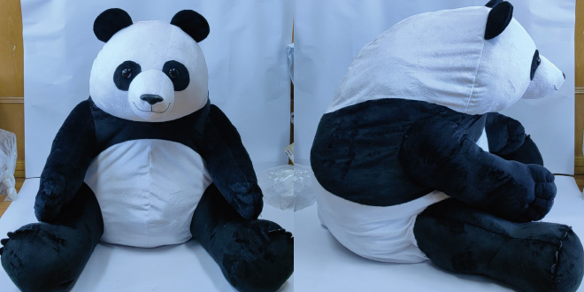 パンダと暮らす夢がかなう リアルサイズのパンダ布団収納│YOU+MORE