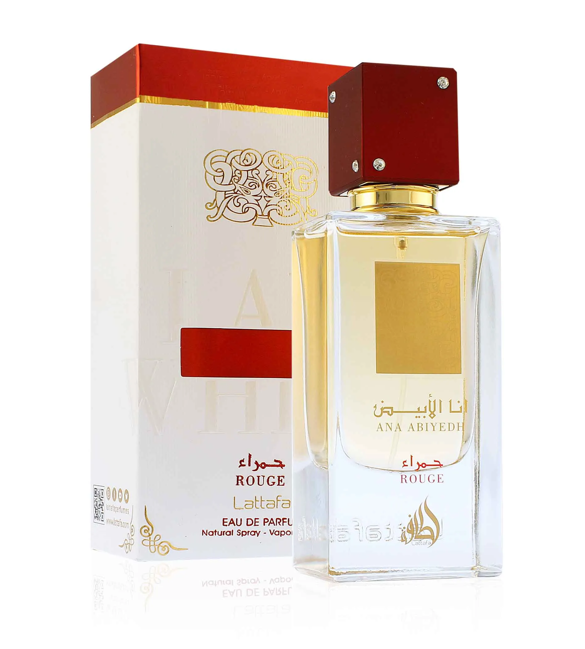 Lattafa Ana Abiyedh Rouge Eau de Parfum Unisex 60 ml | Ferwer