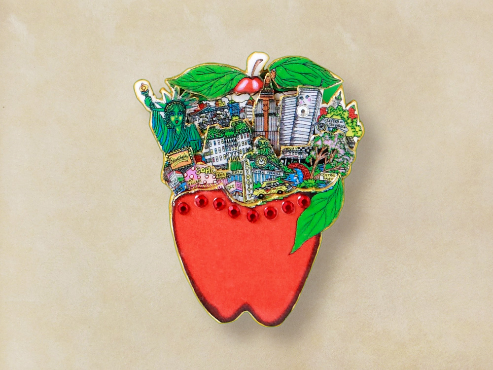 アートグッズ：ハンドメイド3Dブローチ｜チャールズ・ファジーノ公式サイト