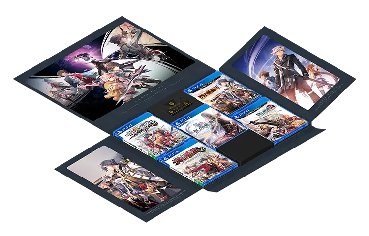 英雄伝説「閃の軌跡I～IV」&「創の軌跡」コンプリートBOX | Falcom