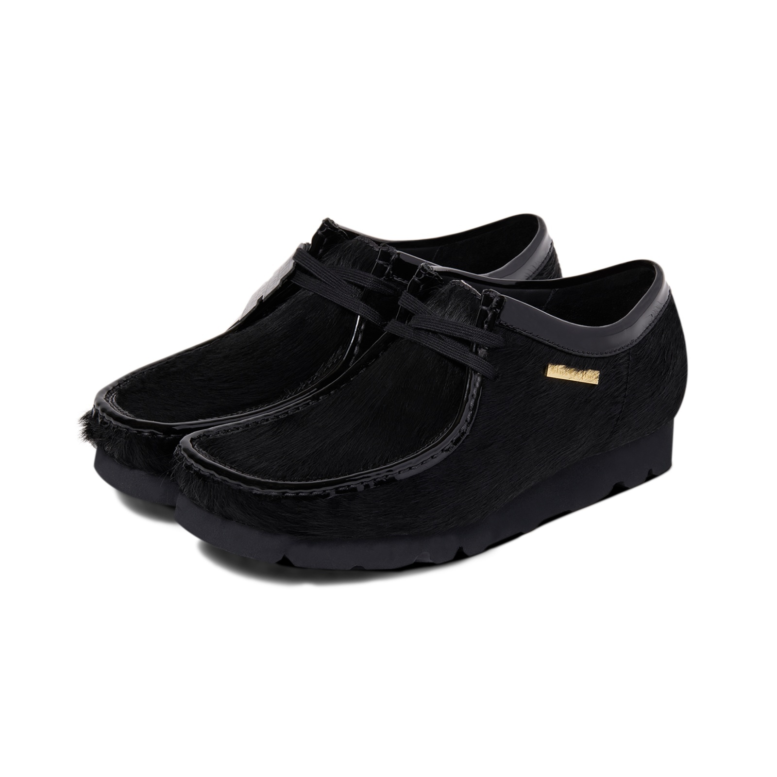 BLACK EYE PATCH (CLARKS x ATMOS WALLABEE) BLACK - FAMLEST