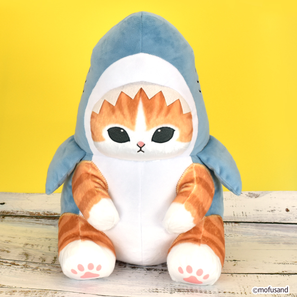 SNSやLINEスタンプで大人気の『mofusand』よりサメにゃんが登場