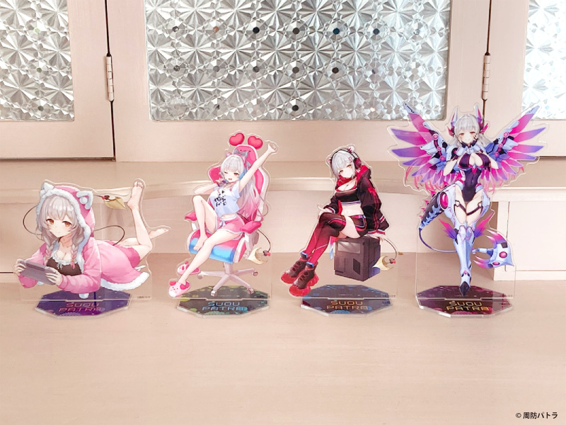 大人気Vtuber『周防パトラ』のプライズがGiGOグループのお店限定で登場