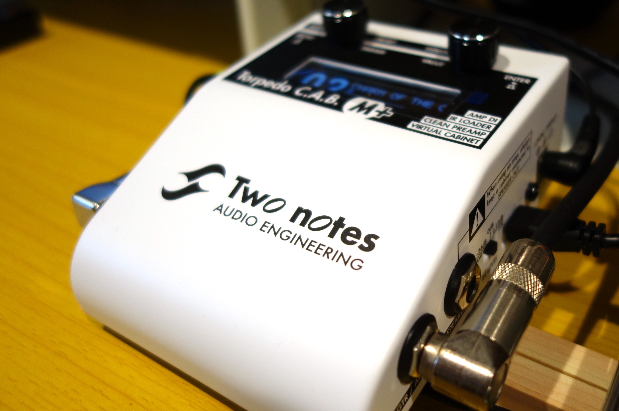 最高のキャビネット・シミュレーター「Two notes Torpedo C.A.B. M+
