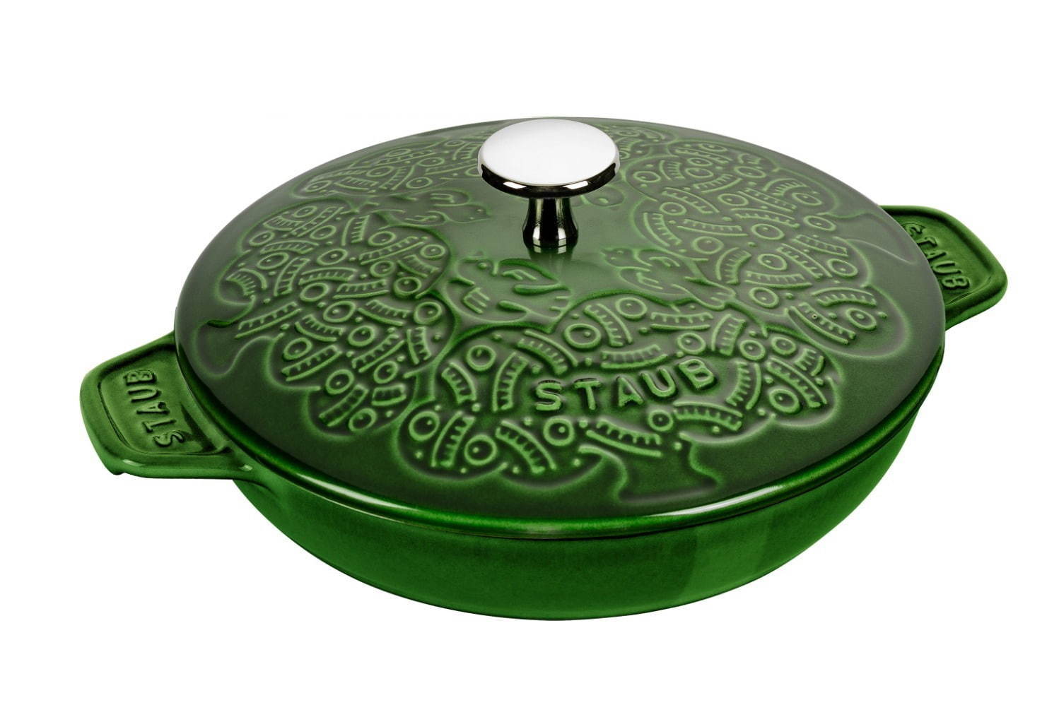 ミナ ペルホネン「大きな樹＆鳥」モチーフのココット鍋＆ホット