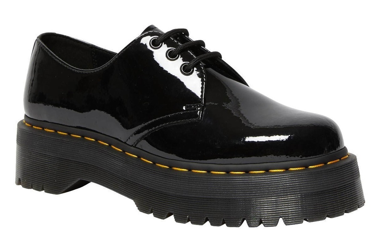 ドクターマーチン「1461」3ホールシューズに新作、艶やかパテント×厚底