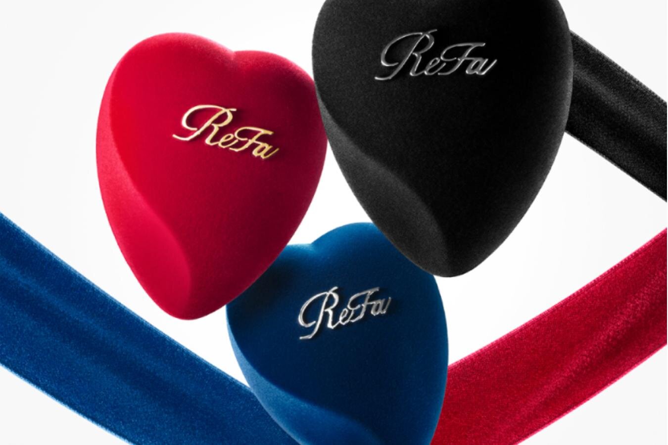 リファ人気の「ハートブラシ」が“ベルベット素材”に！リファ ギンザ