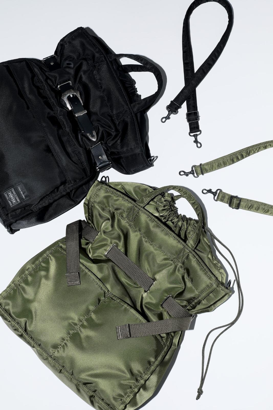 TOGA × ポーター“編み込みハンドル”付きショルダーバッグやバック