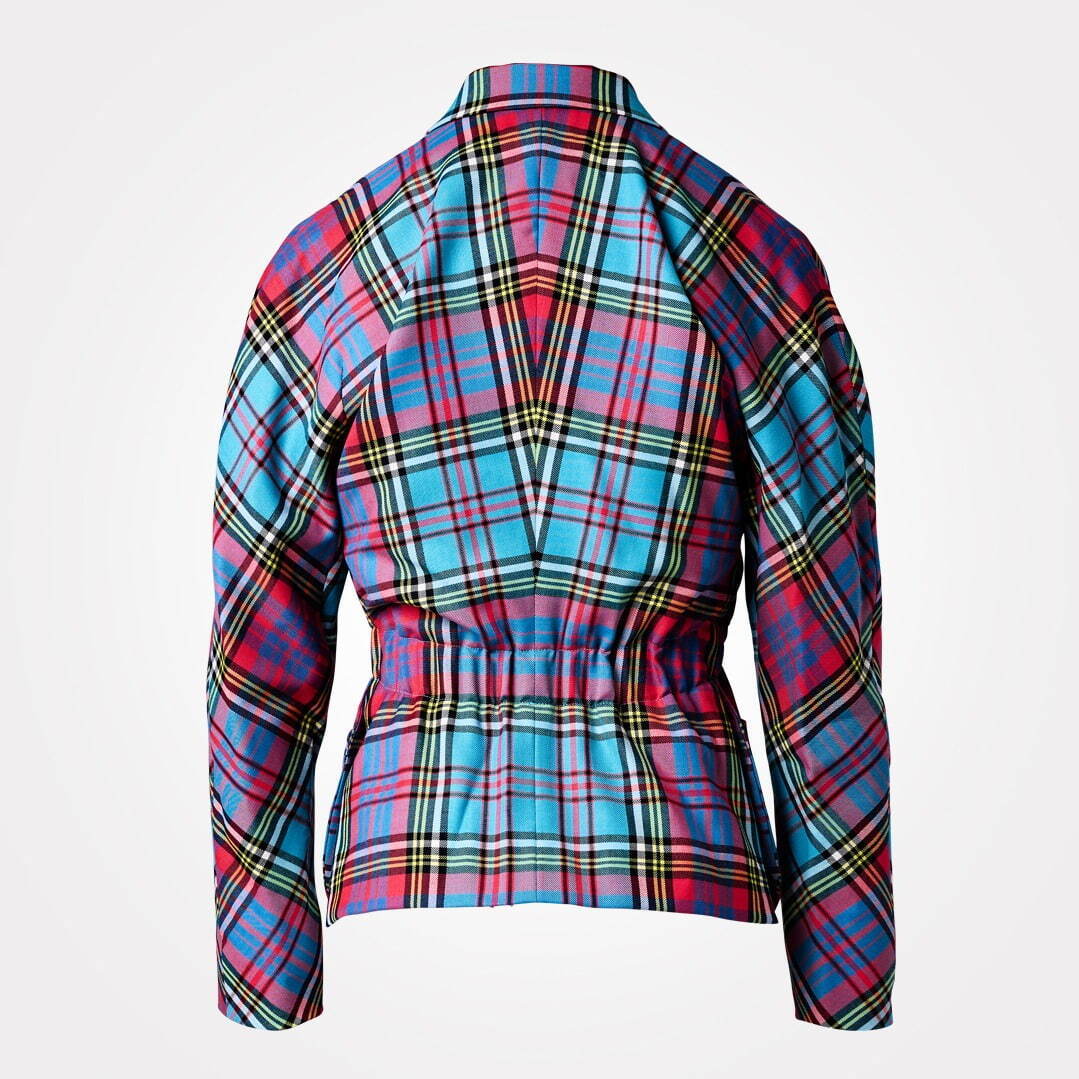 ヴィヴィアン・ウエストウッド“鮮やかな”タータンチェック、“ハート型