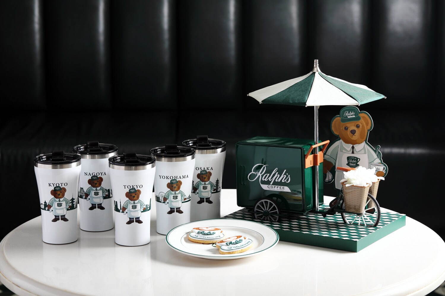 ラルフズ コーヒー5周年記念グッズ - バリスタ姿のポロベアタンブラー
