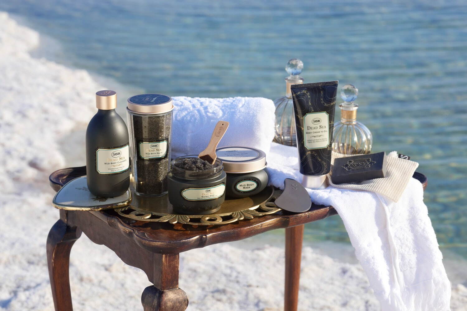 SABON“死海の泥”配合の24年夏ボディケア「デッドシー」なめらか陶器肌