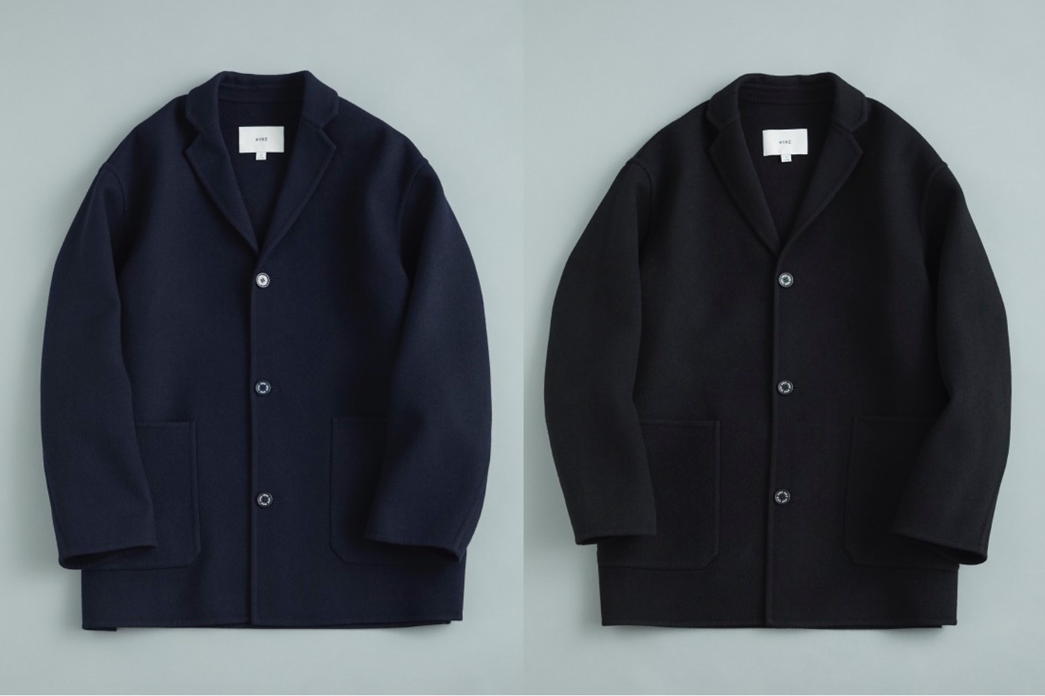 ハイク“ジャケット感覚”ミドル丈のユニセックスコート、ユナイテッド