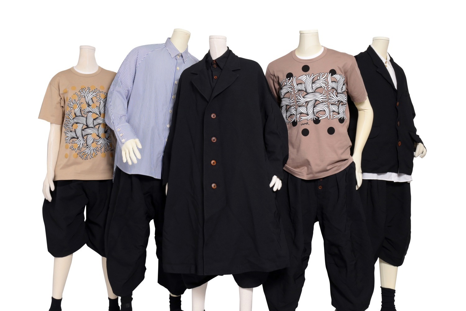 クリストファー ネメス限定ショップがコム デ ギャルソン店内に、“縄柄