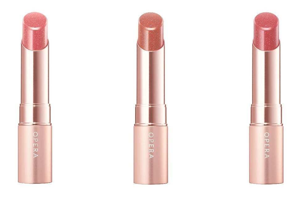 オペラ2025年春コスメ「グロウリップティント」に“花びらカラー×雫ラメ
