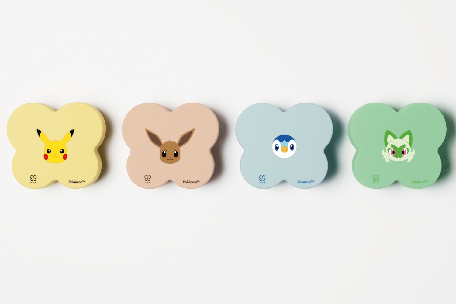 uka“ポケモン”デザインのスカルプブラシ「ケンザン」ピカチュウ