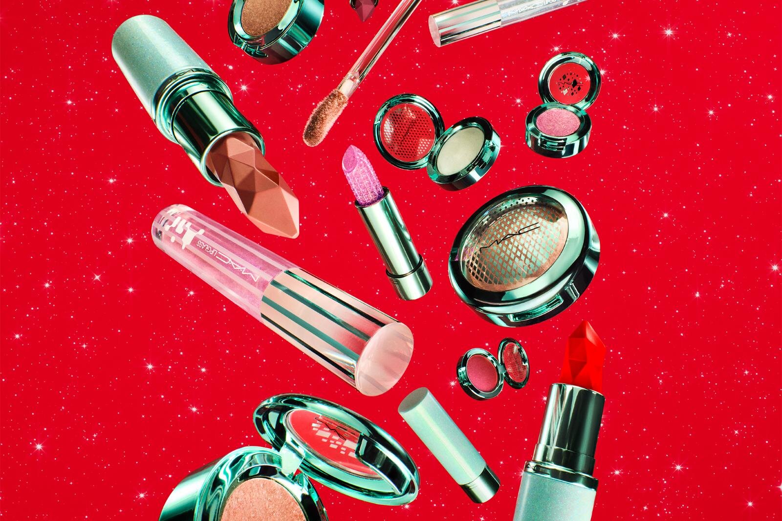 M·A·C25年クリスマスコスメ、“まるで宝石”青みパール輝くリップ