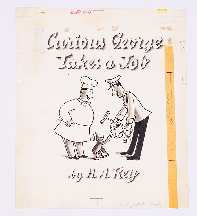 おさるのジョージ展「ひとまねこざる」からアニメーションまで]松屋