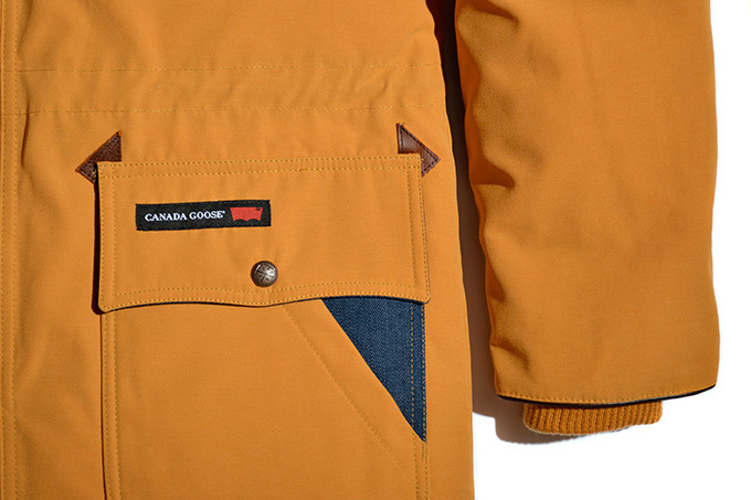 カナダグース×リーバイス、世界限定300着のコラボアウター発売