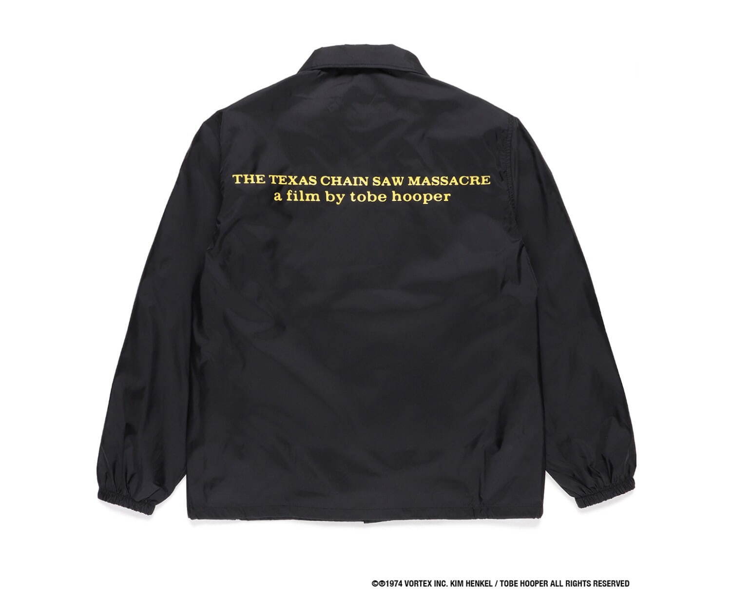 ワコマリア、ホラー映画『悪魔のいけにえ』コラボのハワイアンシャツ