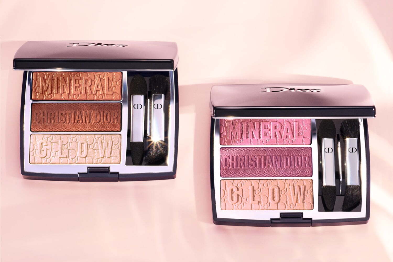 ディオール2022年春コスメ、“天然石”着想のアイシャドウ＆オパール色の