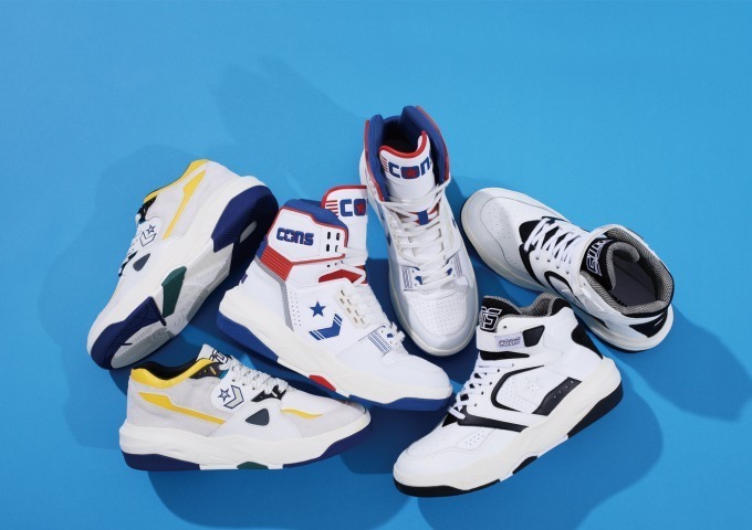 コンバース新作スニーカー、80～90年代バスケットボールシューズ着想の