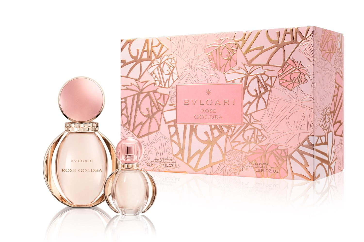 ブルガリの19年クリスマス限定フレグランスコフレ - 「ローズ ゴルデア