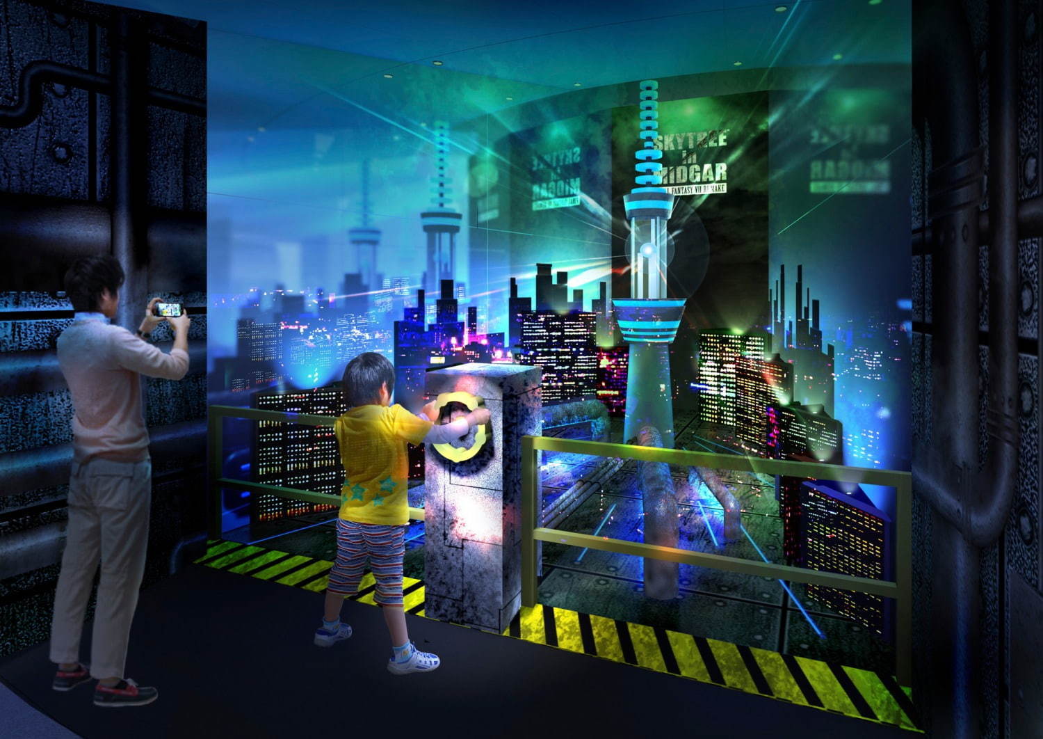 ファイナルファンタジー 7 リメイク」の世界観を楽しめるイベント