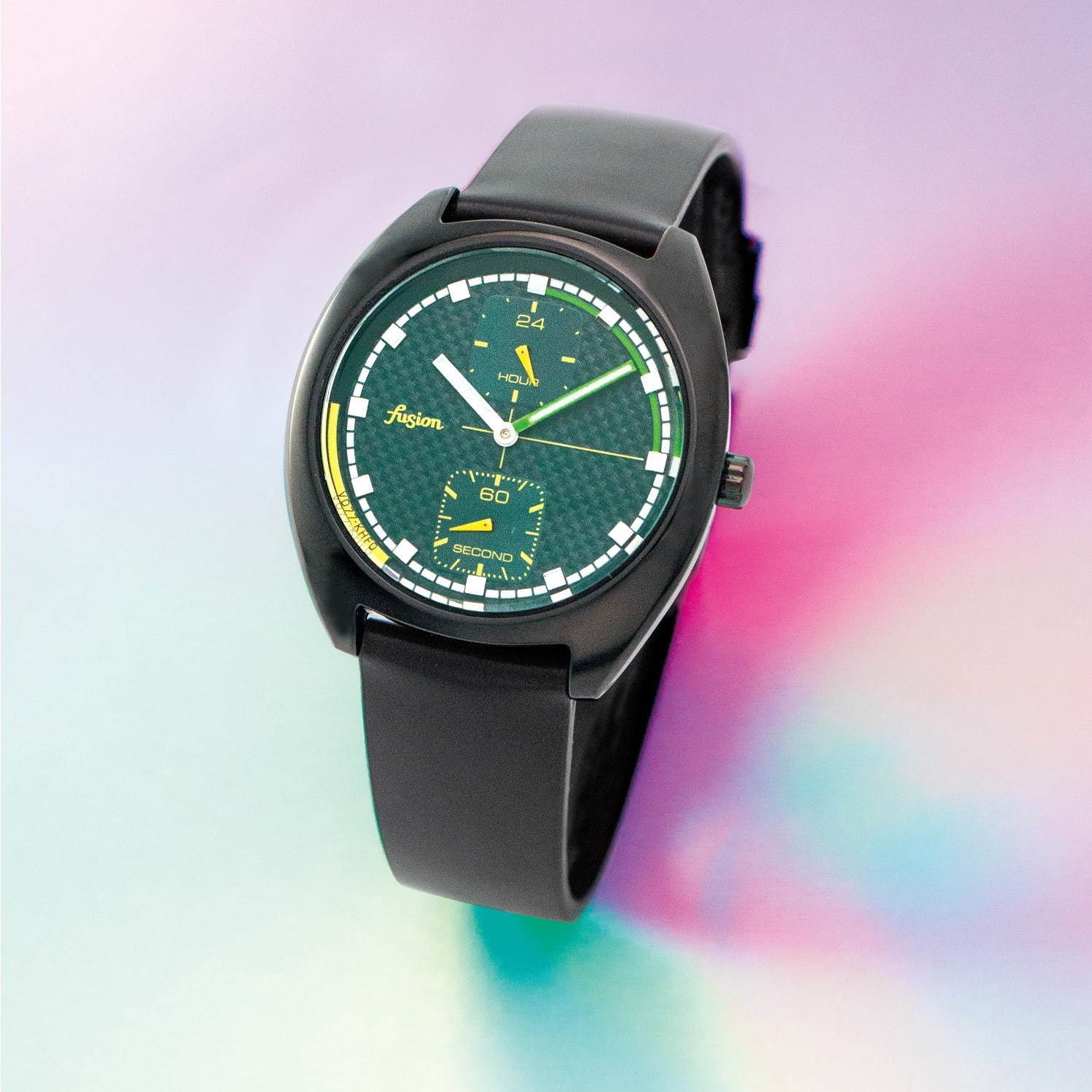 セイコー新時計ブランド「フュージョン」鮮やかネオンカラーのレトロ