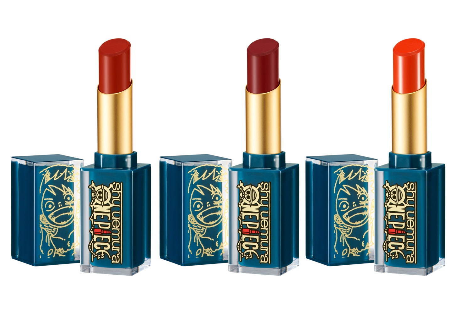 シュウ ウエムラ × ワンピース コレクション」第1弾、ルフィの