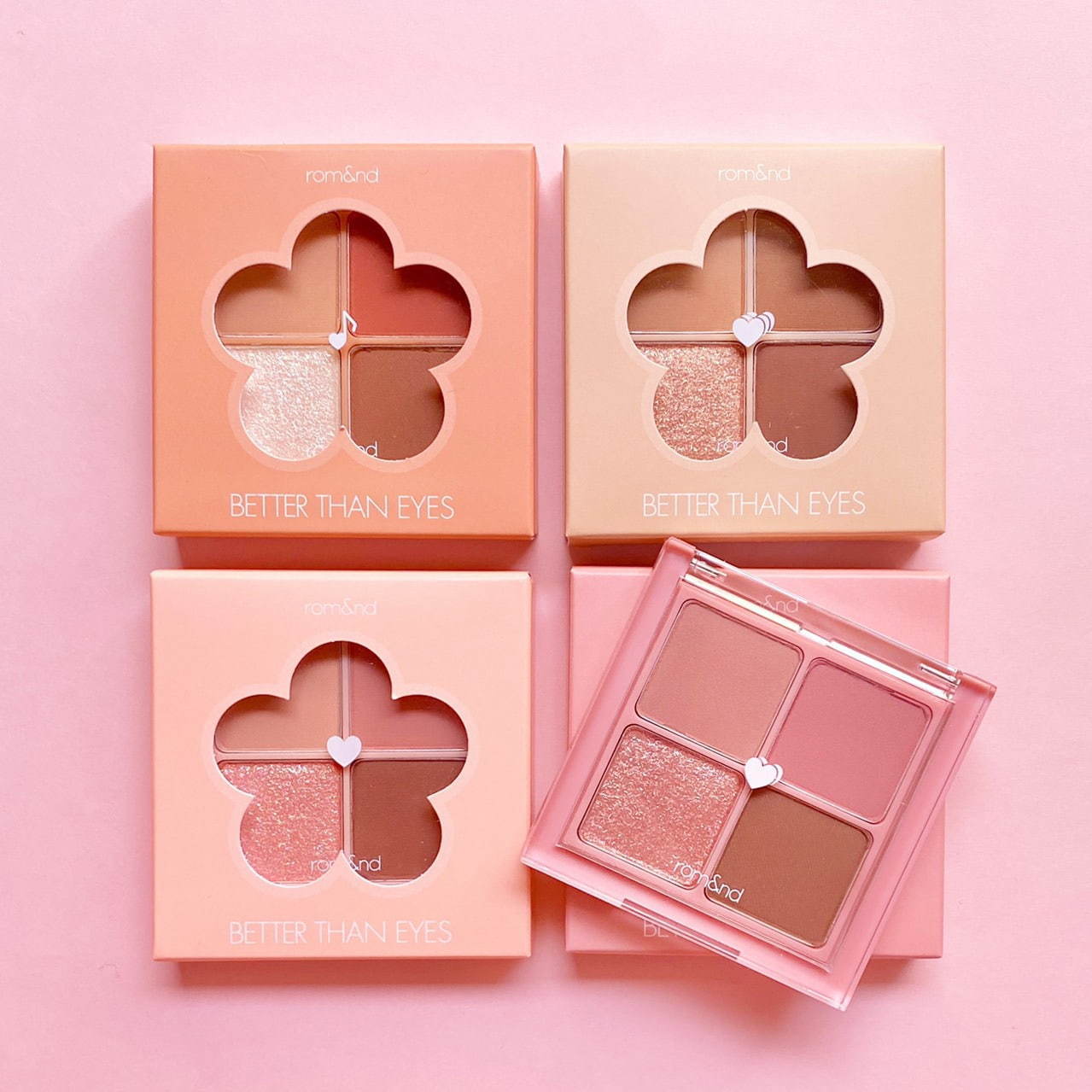 コスメ好きが注目”ロムアンド(rom&nd)の万能4色アイパレット＆星屑級