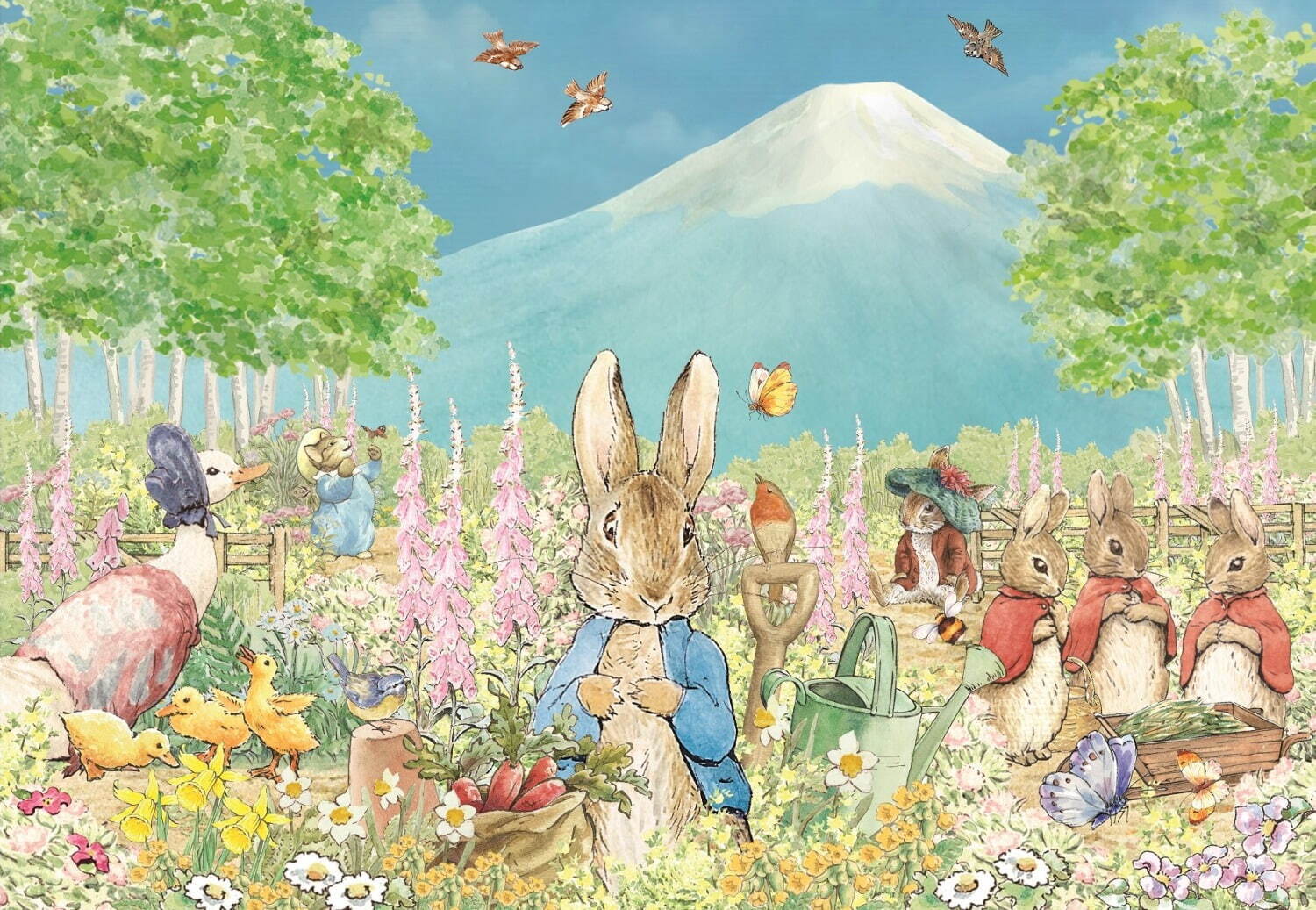 ピーターラビット イングリッシュガーデン」首都圏最大級の英国式庭園