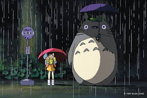 となりのトトロ』トトロ＆サツキの傘を“折り畳み傘”で再現、高級傘