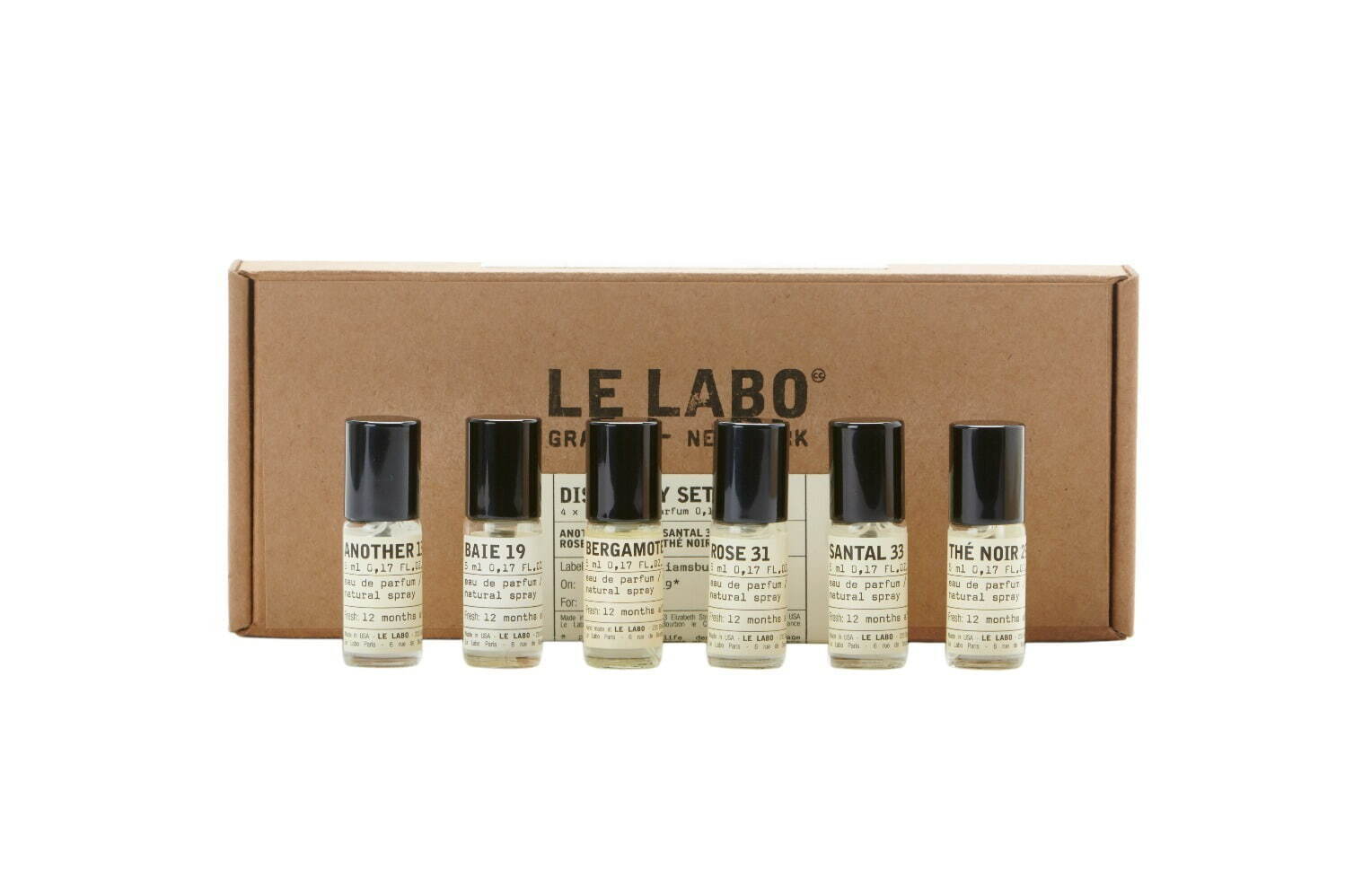 ル ラボ21年クリスマスコフレ、“アイコンパフューム”入りミニ香水