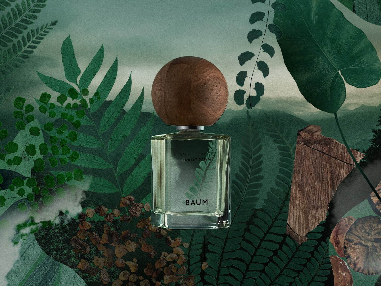 バウム初のオードトワレ「フォレスト ドーン」“まるで森林浴”森が