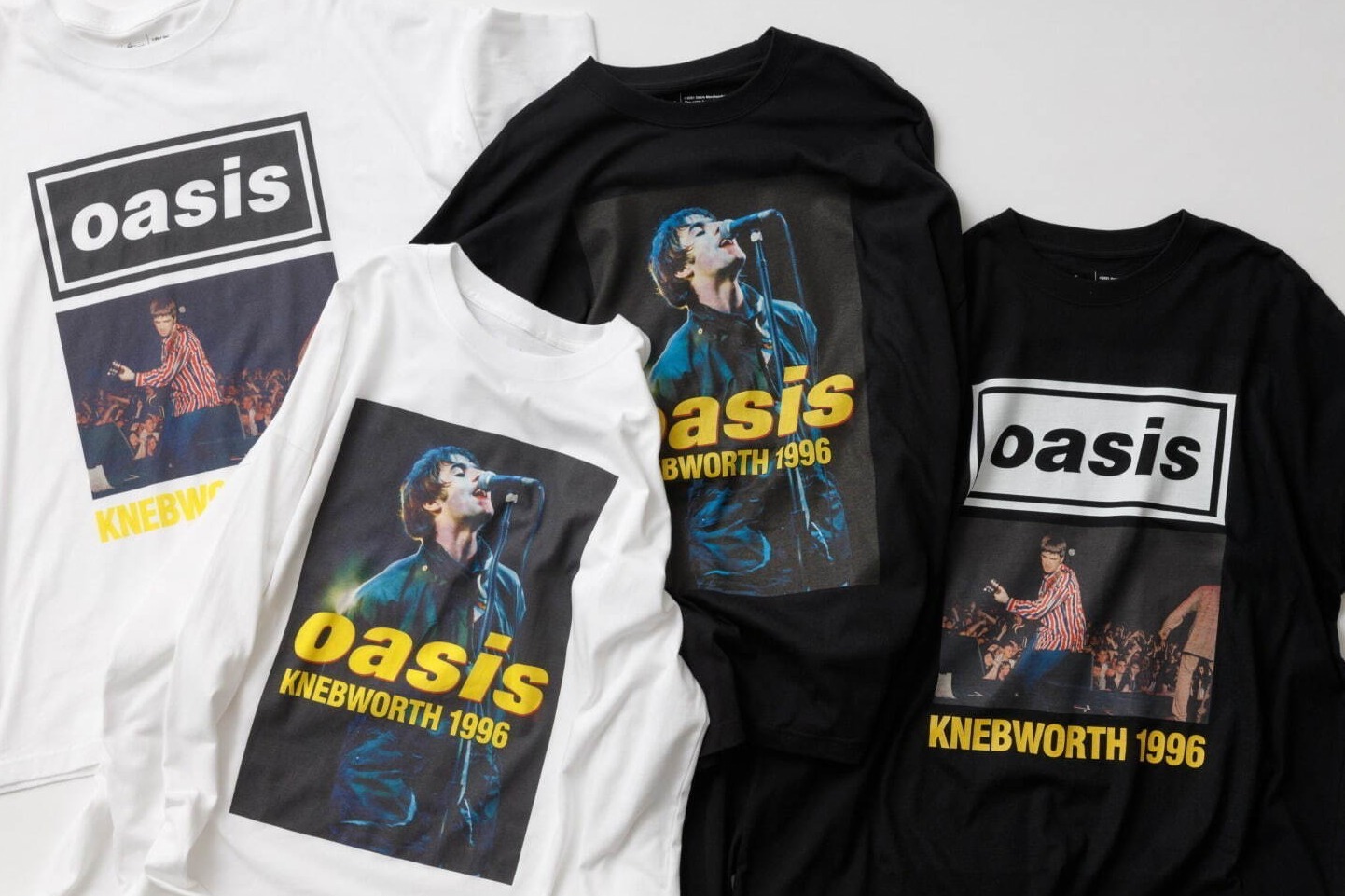 オアシス×テンカルチャーの新作ロングスリーブTシャツ、伝説の