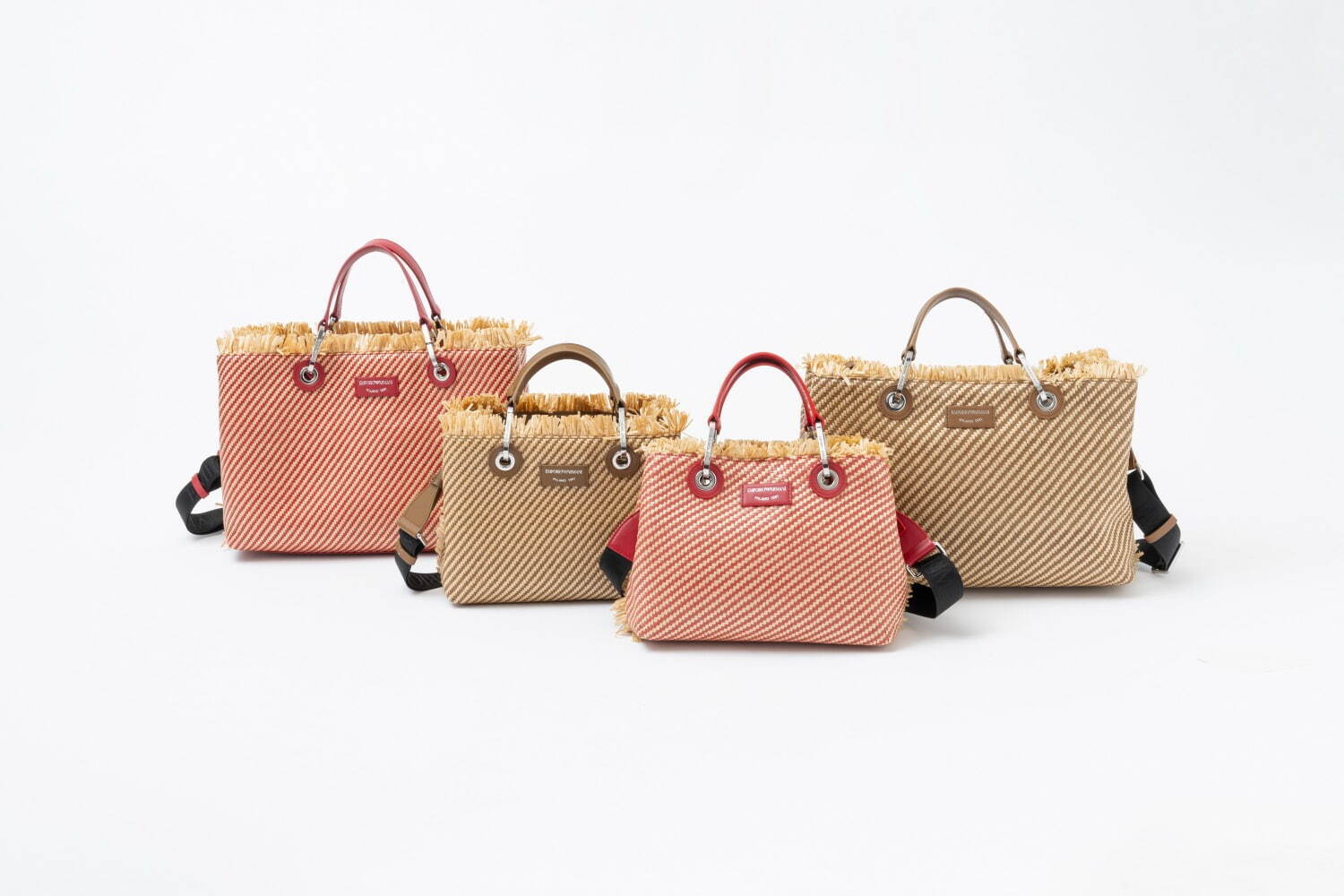 エンポリオ アルマーニのアイコン「MyEA」かごバッグ風の新作、ポーチ