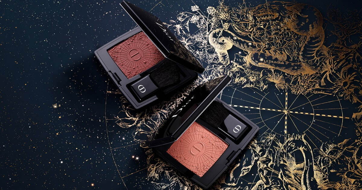 ディオール22年クリスマスコスメ、星座モチーフのアイパレ＆煌めく