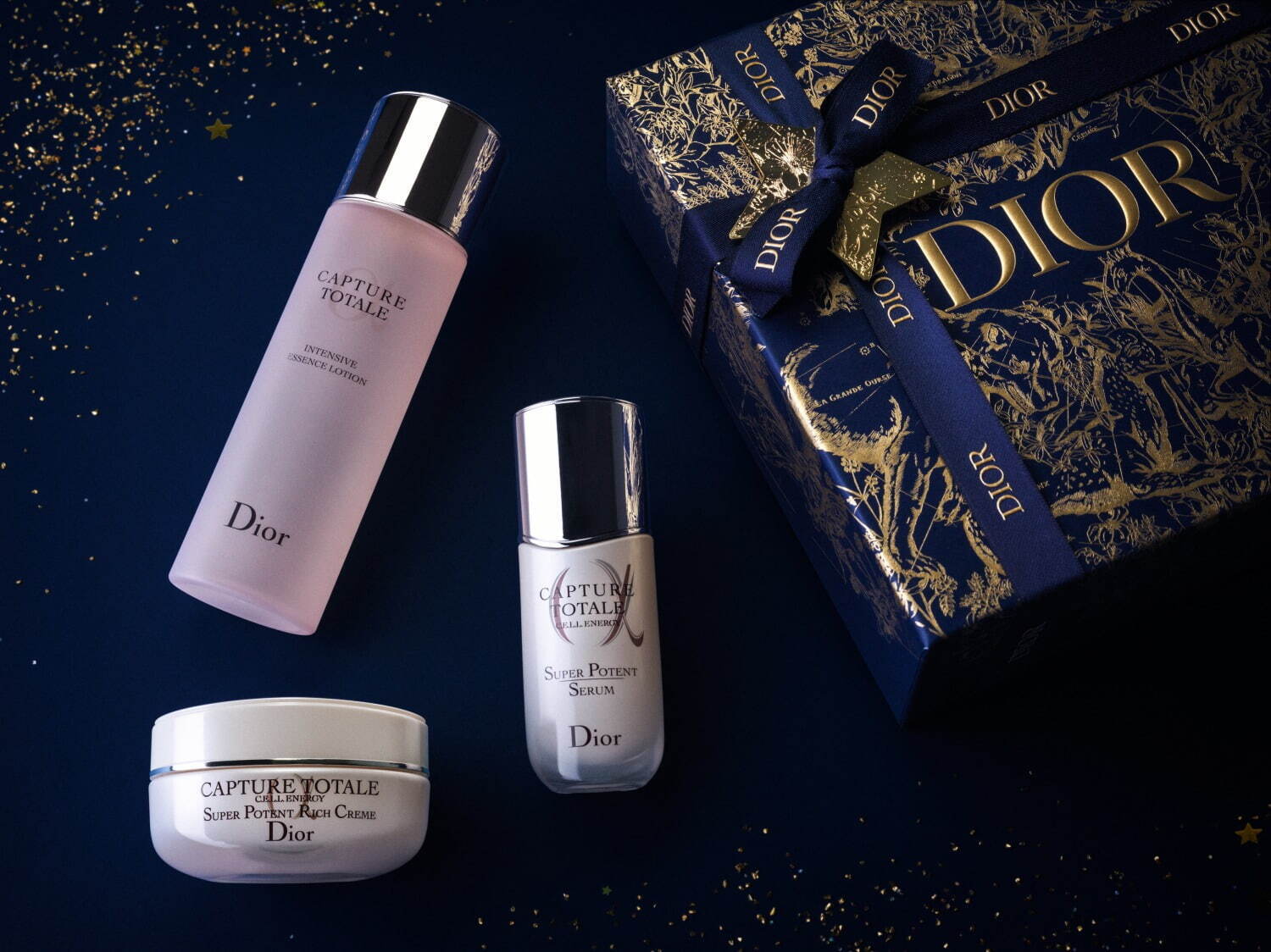 ディオール「名品スキンケア」を“星座モチーフ”のクリスマス限定ギフト