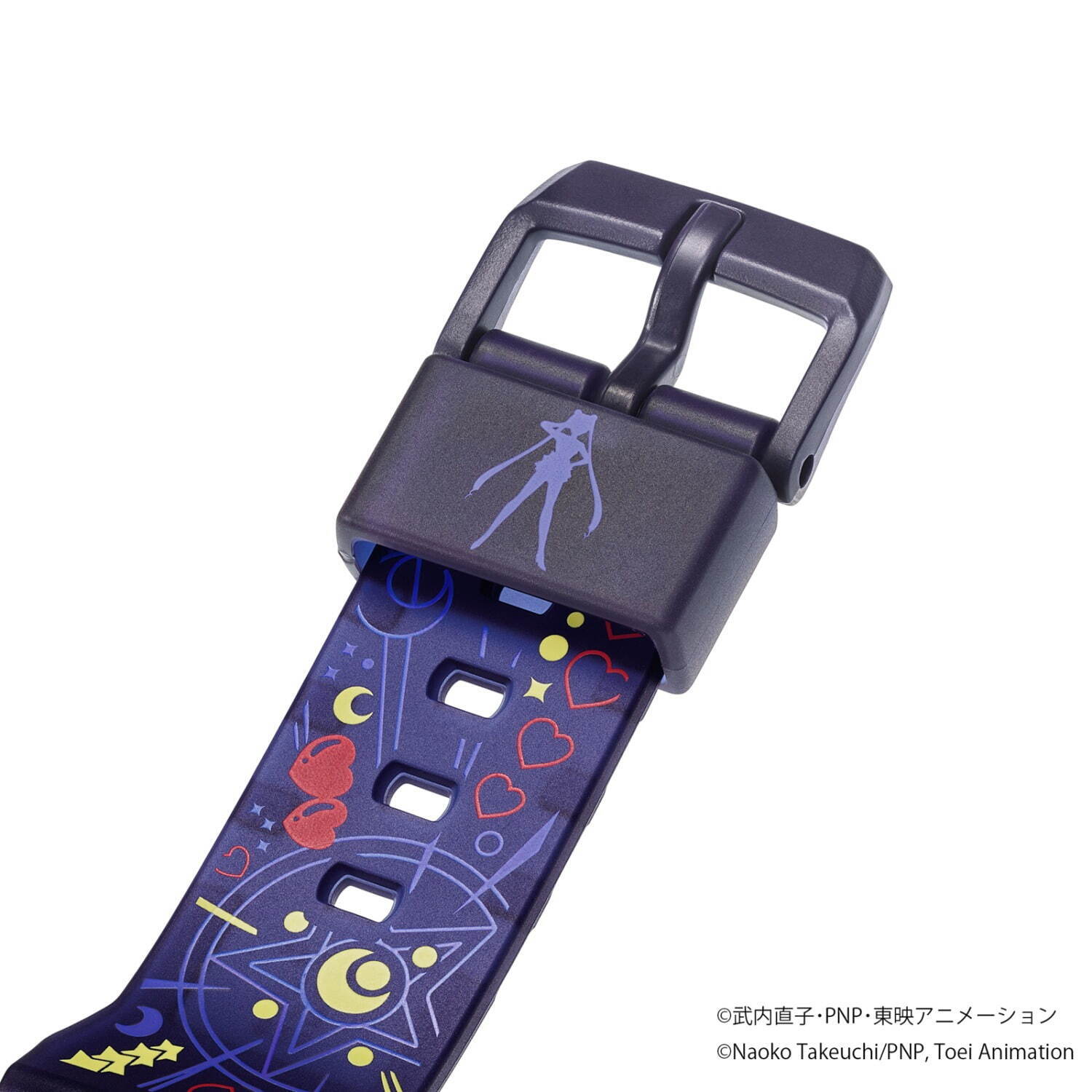 BABY-G「セーラームーン」変身シーン着想の腕時計、煌めく月モチーフ