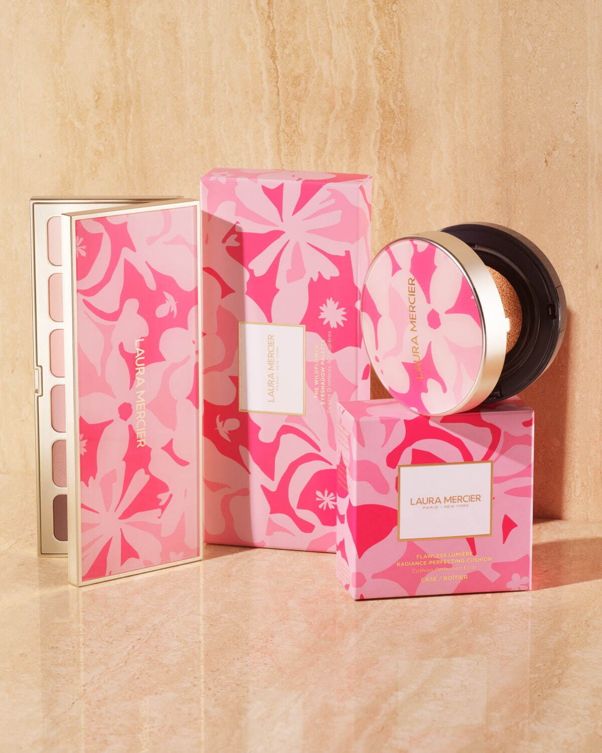 ローラ メルシエ22年秋コスメ「フラワーデザイン」の限定アイ パレット