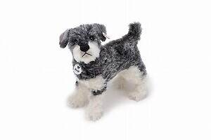 シュタイフの新作「シュナウザー犬」最高級モヘア使用のおとな向け