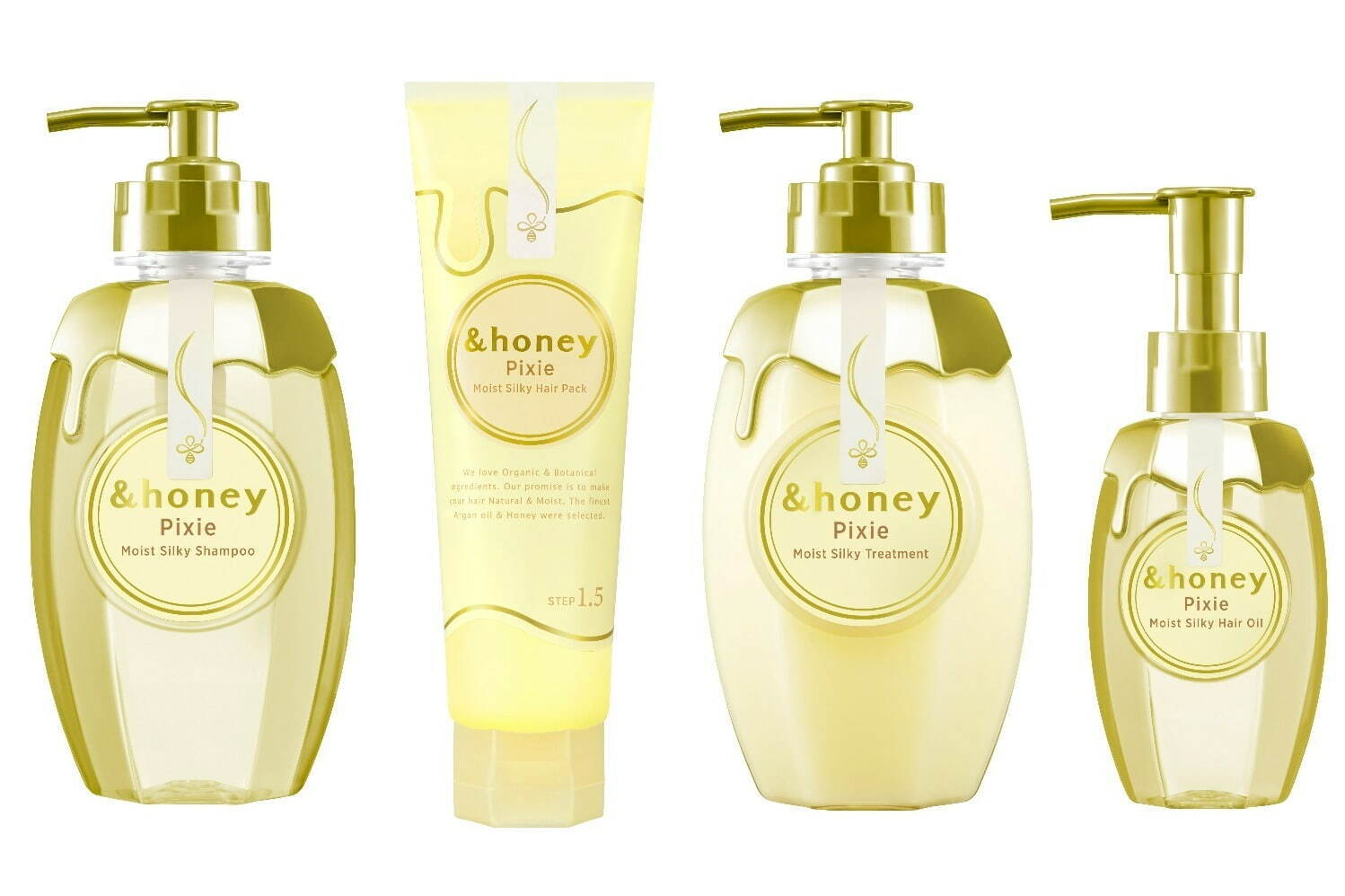 アンドハニーの新ヘアケア「ピクシー」“パサつき・猫っ毛ケア”に特化