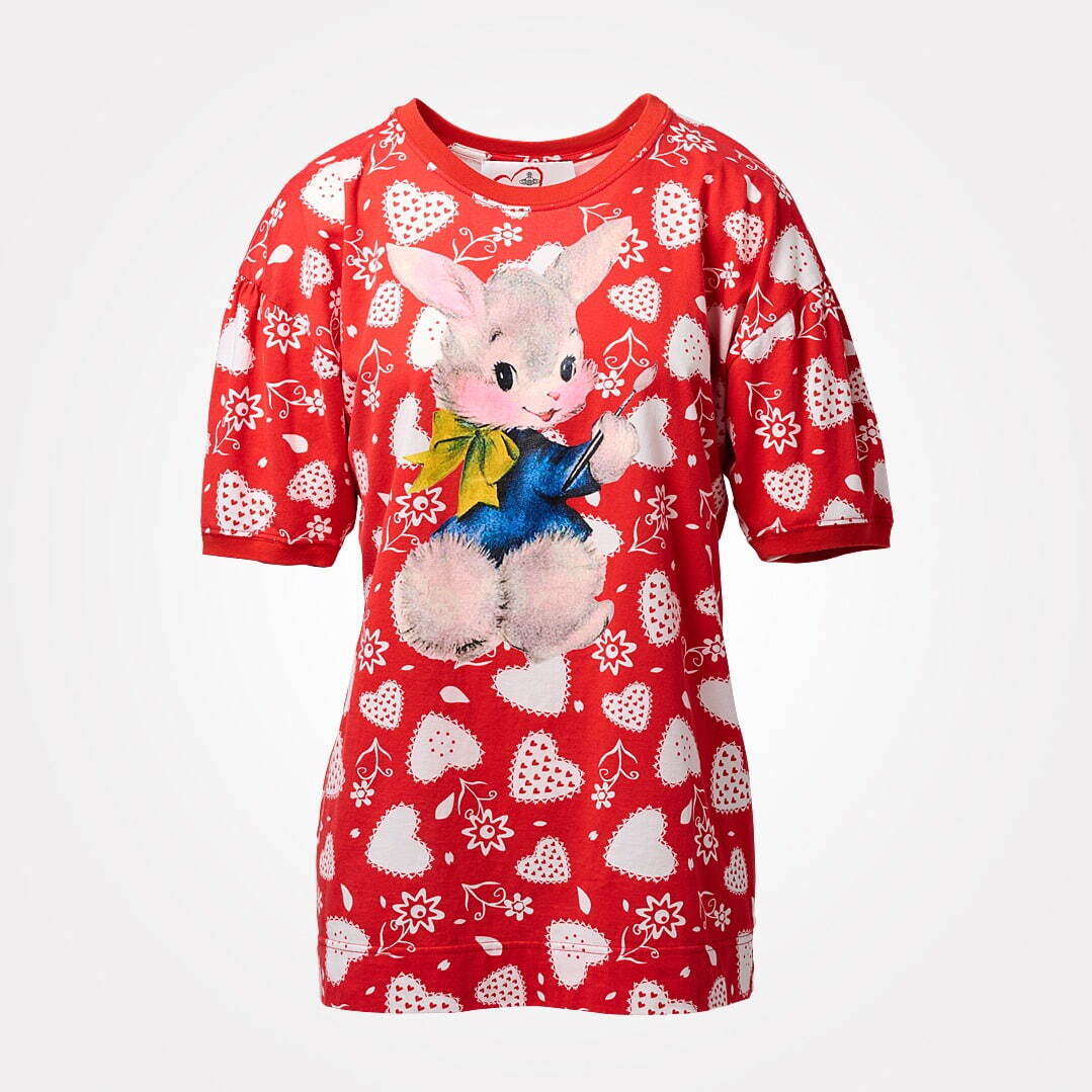 ヴィヴィアン・ウエストウッド レッドレーベル、ウサギ×溢れるハートの