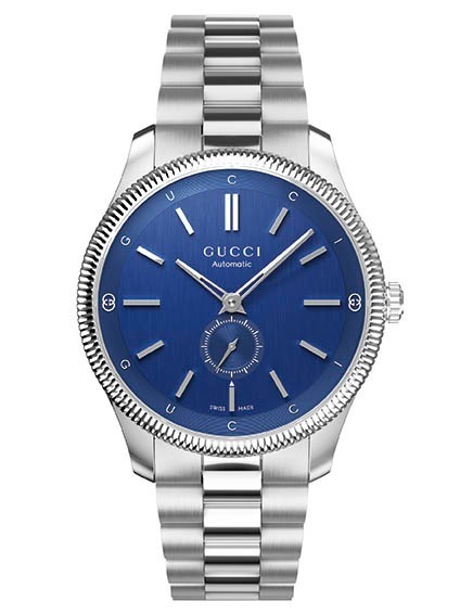 グッチ「G-タイムレス」新作ウォッチ、ダイヤモンド煌めくピンク