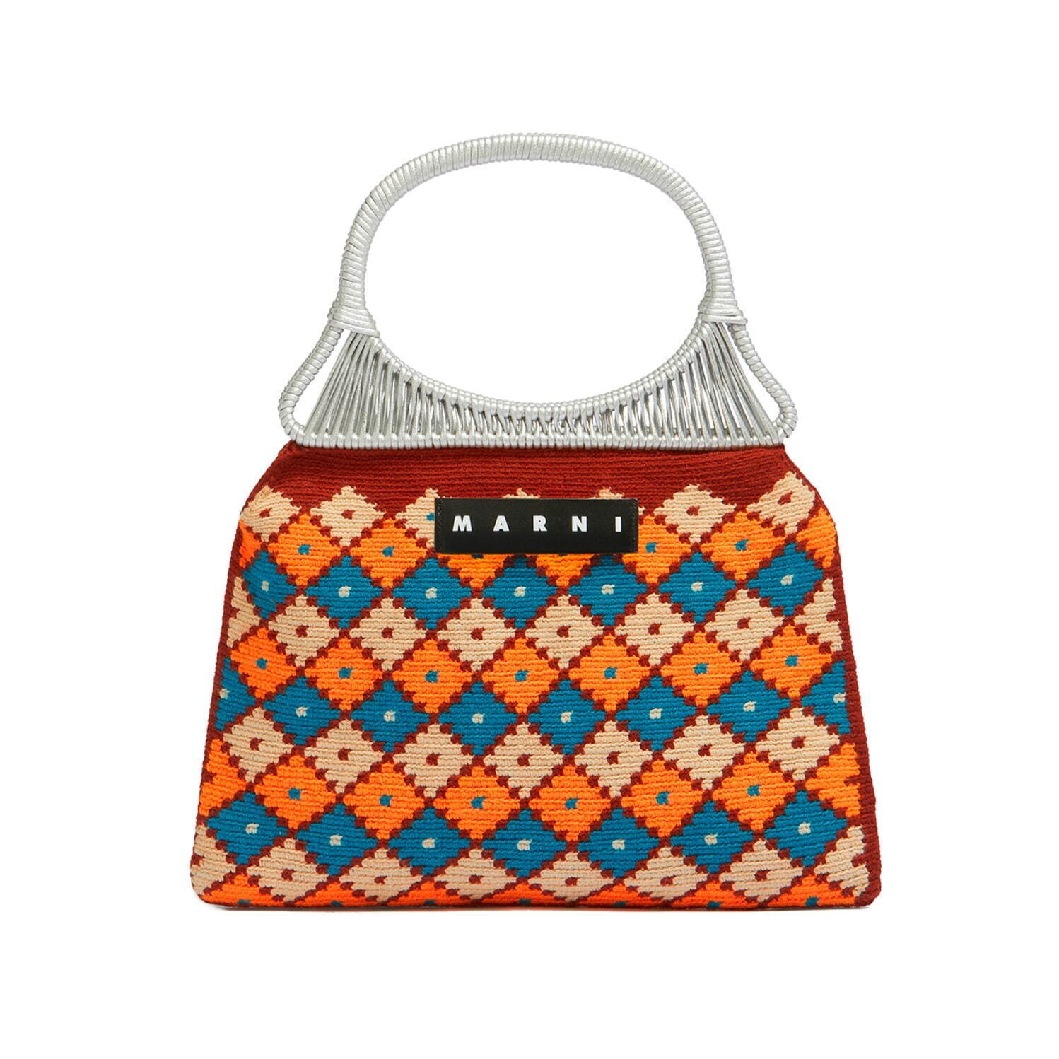 マルニ マーケット“カニ”モチーフのバケットバッグ＆幾何学模様