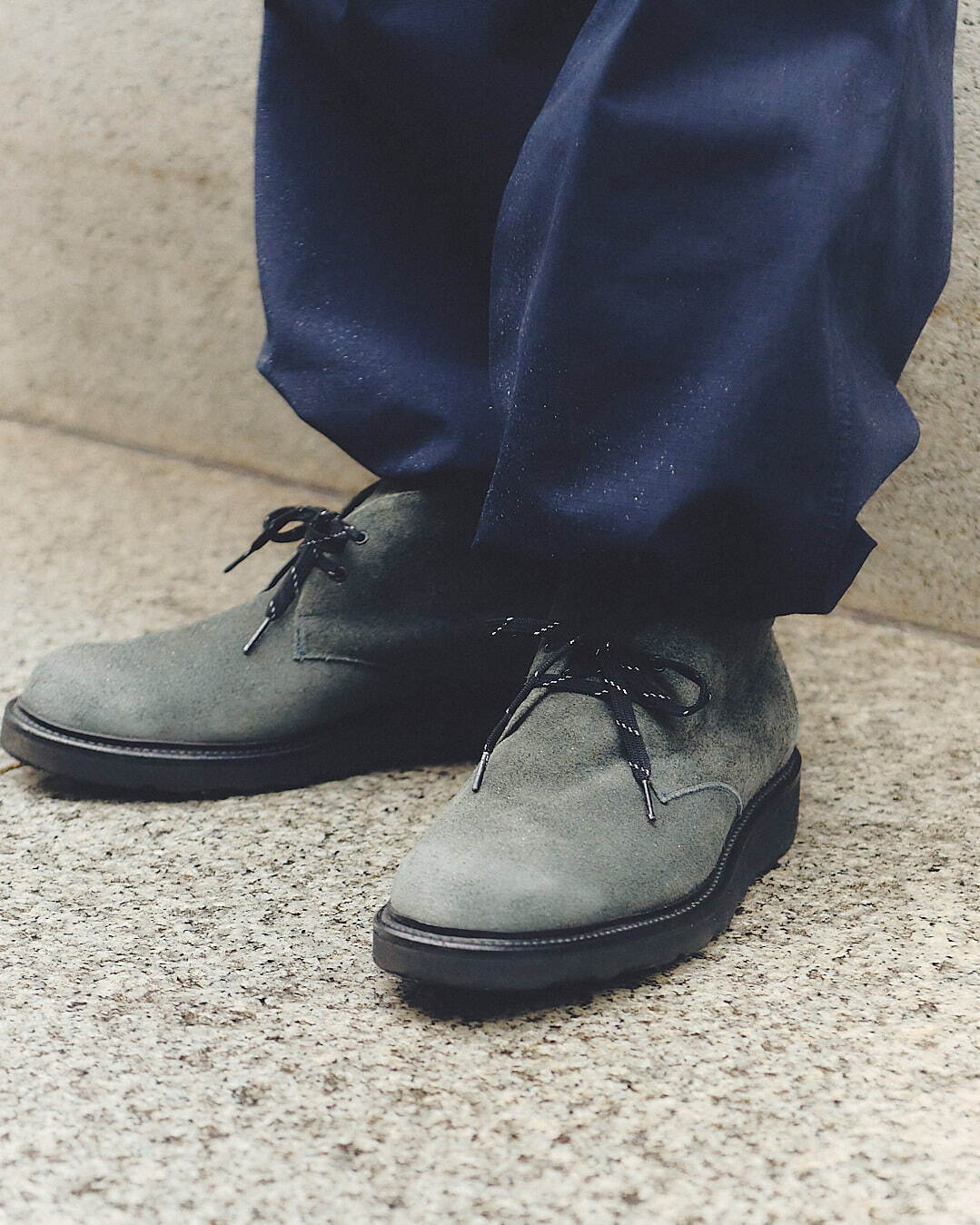 ナナミカとリーガルのレザーブーツ、定番サドルシューズをゴアテックス